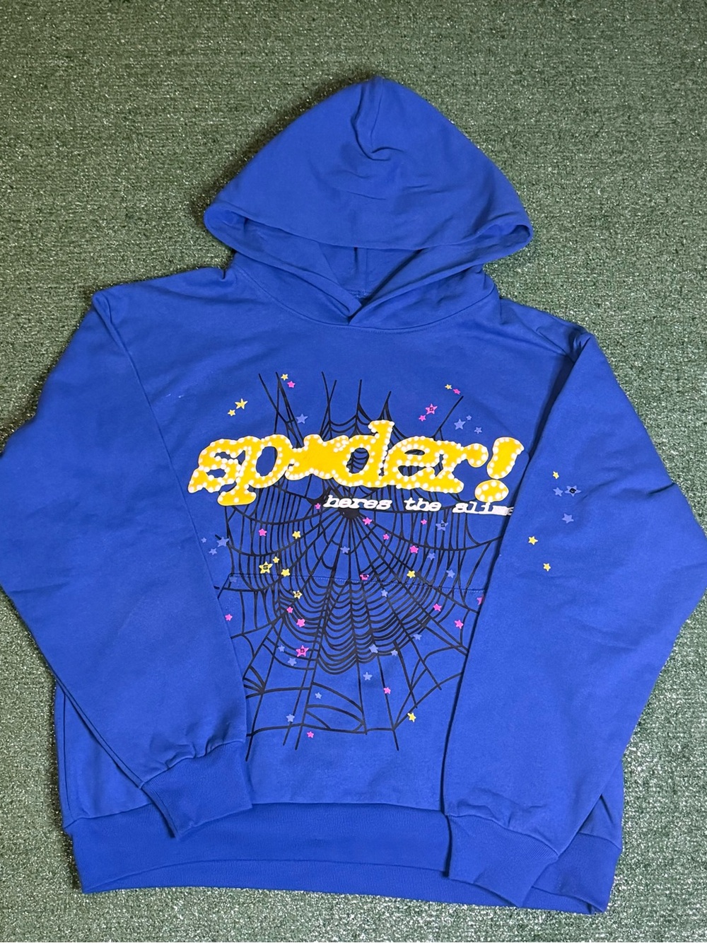 Men’s Blue Sp5der Hoodie